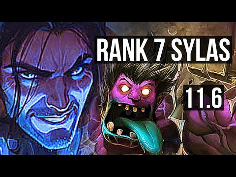 SYLAS vs DR. MUNDO (JUNGLE) | Rank 7 Sylas, Godlike, 16/6/14 | BR Challenger | v11.6