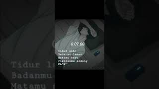 Download lagu Story WA Terbaru 2021 - Tidurlah, (tubuhmu lelah) mp3