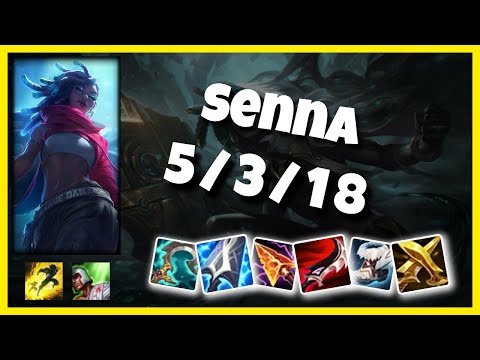 Senna 11.2 Gameplay Challenger Replay S11 Support (5/3/18) - EU