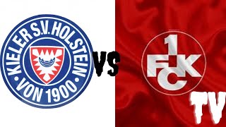 Kiel VS 1. FC Kaiserslautern. Der FCK erkämpft sich den ersten Auswärtspunkt beim 2:2 in Kiel!