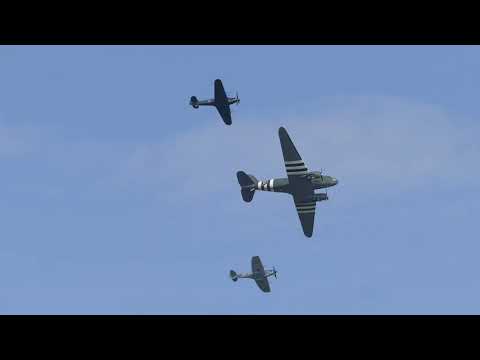 Hawker Hurricane PZ865 in new night fighter livery. PDA day RAF Coningsby 13/05/21