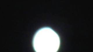 Strange Moon -Shadow Cuts Out Part Of Moon