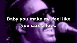 Stevie Wonder - I Love You Too Much (Live) (with lyrics)