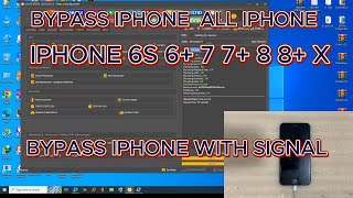 HOW BYPASS ICLOUD ID VIA UNLOCKTOOL FULL TUTORIAL WITH SIGNAL FOR DISABLED UNAVAILABLE PASSCODE