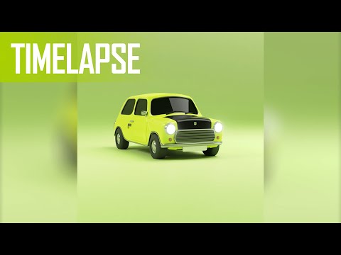 Mini Car | Blender 2.8 | Simple 3D Modeling Timelapse