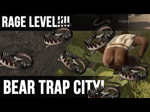 Rust - Bear Trap City, Trolling Angry Kids! - Part 1