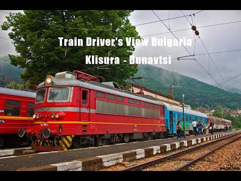 🚆 Train Driver's View Bulgaria: BDZ ⚡ 45 196 - SubBalkan Railway Klisura - Dunavtsi
