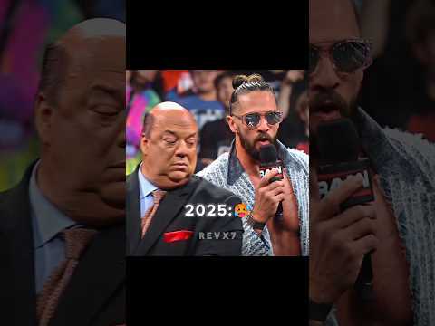 Seth Rollins & Paul Heyman Then vs Now 🥵 Edit