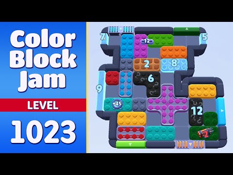 Color Block Jam Level 1023 (1024) | Every Puzzle Solved! 🎯