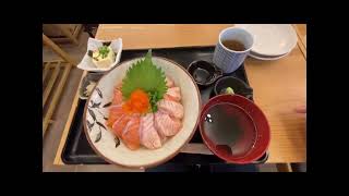 サルモンと炙りサルモン丼