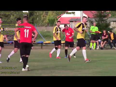 LZS Jadachy 1-3 KS Żupawa (1-1 Walski Dawid) 31.08.2025 / Klasa "A"