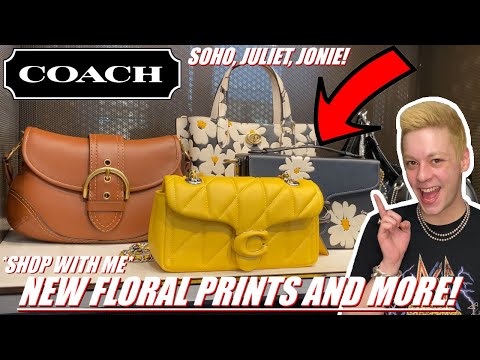 NEW Coach Spring Releases; Floral Prints And MORE! *Coach Shop With Me*