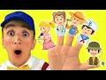 Finger Family Jobs Song For Kids Super Simple Nursery Rhymes Professions Part 6