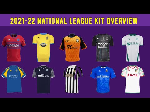 2021-22 National League Kit Overview