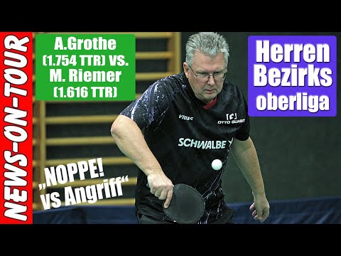 Noppe (Grass D.TecS) vs. Angriff! Andreas Grothe (1.754 TTR) vs. Mike Riemer (1.616 TTR) 25.01.2025