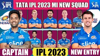 Mi new Player List 2023 । Mi Squad IPL 2023। Mumbai Indians Target Player IPL 2023।