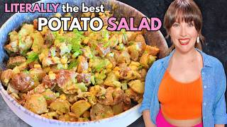 Potato Salad w/ Grilled Green Onions & Dill (Plant-based and Gluten-free Recipe)