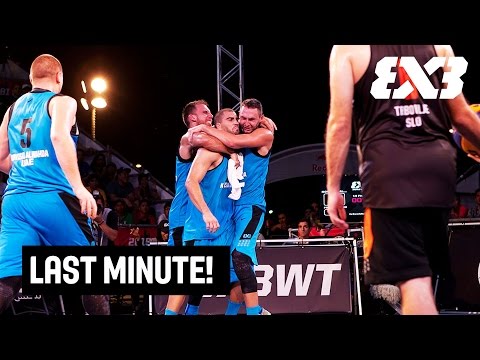 TISSOT Last Minute! - Novi Sad Al Wahda's historic come-back win against Trbovlje - FIBA 3x3