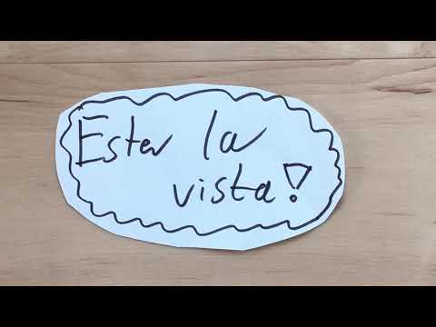 Veresterung StopMotion Ester la vista