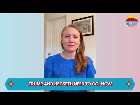Rep. Stansbury: Trump and Hegseth need to go. Now.