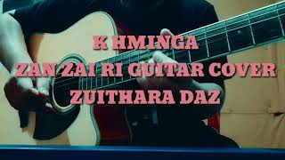 K.Hminga -Zan zai ri guitar cover Zuithara Daz.