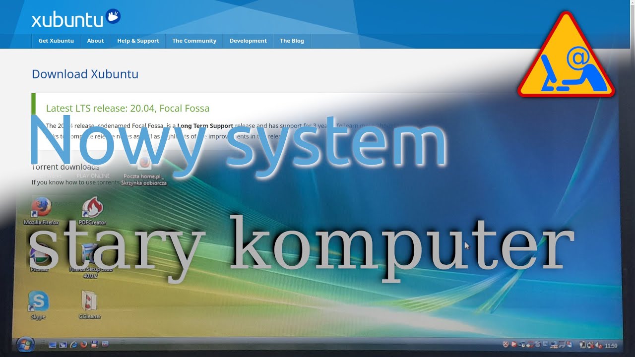 Nowy system, stary komputer. Reanimacja laptopa.