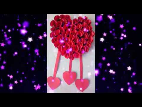 Beautiful heart shape wall hanging #shorts #youtubeshorts #viralshorts #viral #Sushree Sangita...