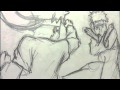 Naruto Vs Pein Hand Drawn Animation