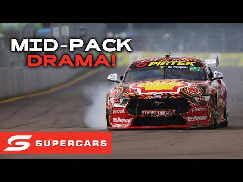 SUPERCARS 2024 NTI Townsville 500 決勝レース 波乱のオープニングラップ動画