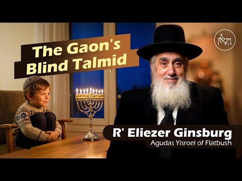 The Gaon's Blind Talmid | Rabbi Eliezer Ginsburg