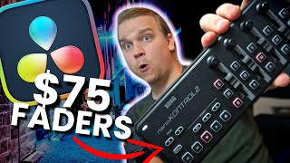 Video thumbnail for Budget Control Surface for DaVinci Resolve Audio // Korg Nanokontrol2 by Patrick Stirling