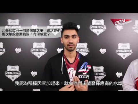 2016 MSI季中邀請賽 Day 5 Darshan賽後訪問