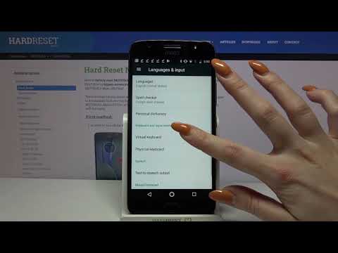 How to Open Text Correction Options in Motorola Moto G5S Plus – Manage Text Correction Settings