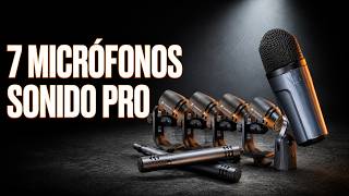 Video thumbnail for Drum set microphones sennheiser E-600  (7 Pieces) by John Soto Music