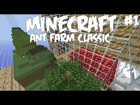 TÄYTTÄ SELVIYTYMISTÄ /w JKokki - Pelataan Ant Farm Classic Minecraft - Osa 1