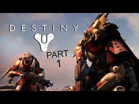 Destiny Gameplay Walkthrough Part 1 - Warlock - Mission 1 (PS4)