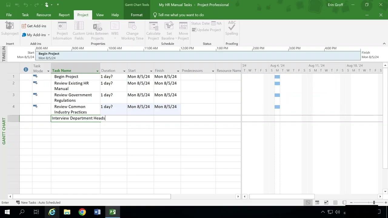 Project Activity 3-1