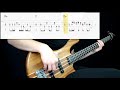 Red Hot Chili Peppers Scar Tissue Bass Cover Play Along Tabs In Video