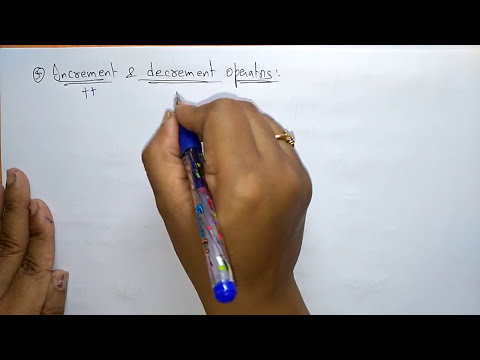 operators in c | increment decrement | bitwise part 1|
