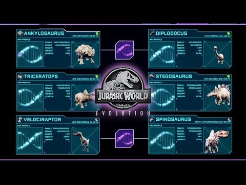 NEW HYBRIDS UPDATE!!! (JURASSIC WORLD EVO)