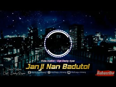 Dendang Minang-Janji nan badutoi|Viola mollini|Cipt:Decky riyan-Lagu Minang