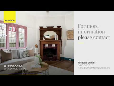 18 Fourth Avenue, Brunswick, VIC 3056, 3 Schlafzimmer, 1 Badezimmer, House