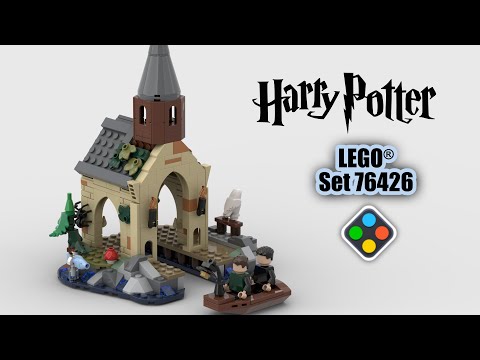 LEGO® Harry Potter™ Hogwarts™ Castle Boathouse | Build with Bricklink Studio 2.0