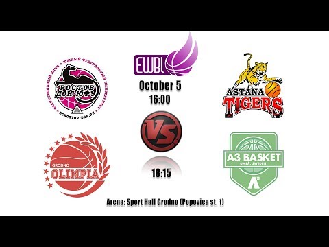 Astana Tigers vs A3 Basket 05.10.2018