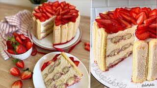 EPRES TIRAMISU torta🍓 - sütésmentes és nagyon finom! - BebePiskóta