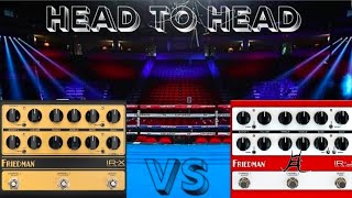 Friedman IR-X vs IR-J Head To Head