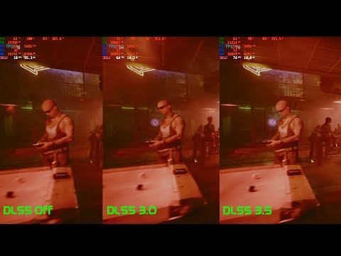 DLSS 3.5 vs DLSS 3 vs DLSS Off (RTX Overdrive) in Cyberpunk