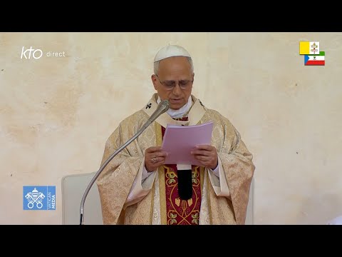 Messe présidée par le Pape Léon XIV à Malabo
