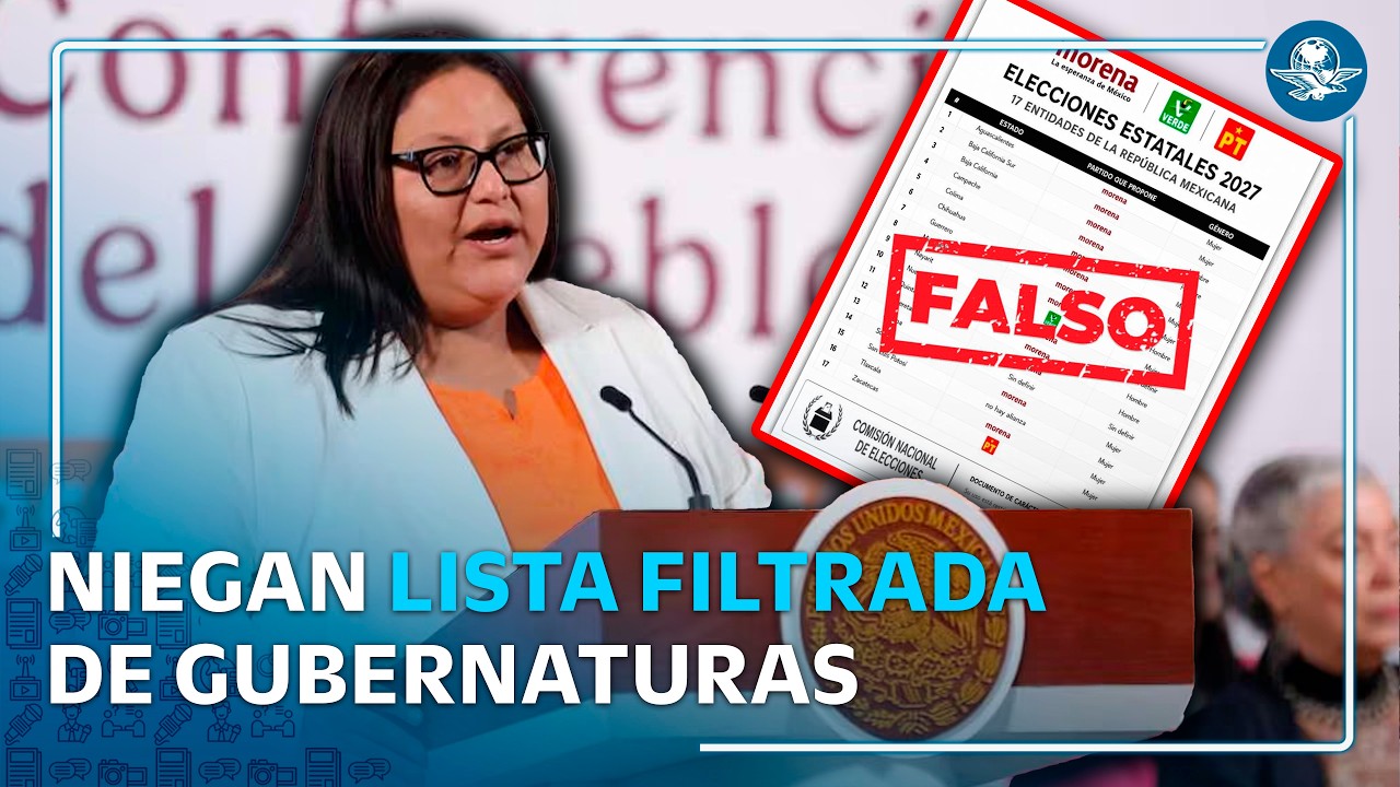 Citlalli Hernández desmiente reparto de candidaturas de Morena para 2027