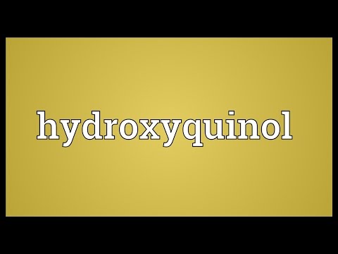 Hydroxyquinol Meaning